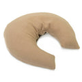 ROSE CRESCENT NECK PILLOW WITH FLEECE COVER 2"X 12" #3072F