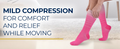 DISNEY FROZEN COMPRESSIN SOCKS 8-15 MMHG KNEE HIGH