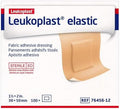 LEUKOPLAST ELASTIC FABRIC ADHESIVE DRESSING 1 1/2"X2" 100 COUNT #76456-12