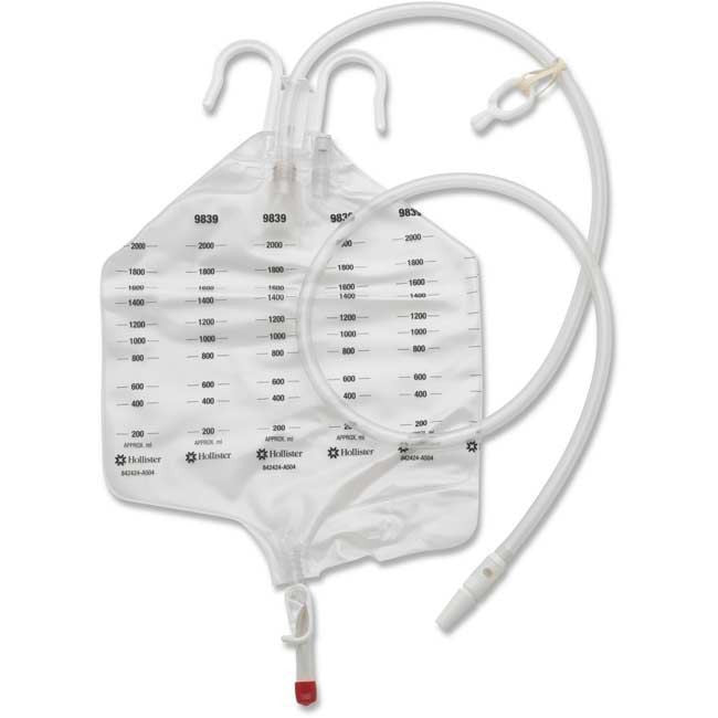 HOLLISTER URINARY NIGHT DRAINAGE BAG 2000ML #9839