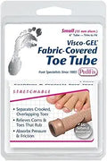 PEDIFIX VISCO-GEL FABRIC-COVERED TOE TUBE SMALL #1202-S