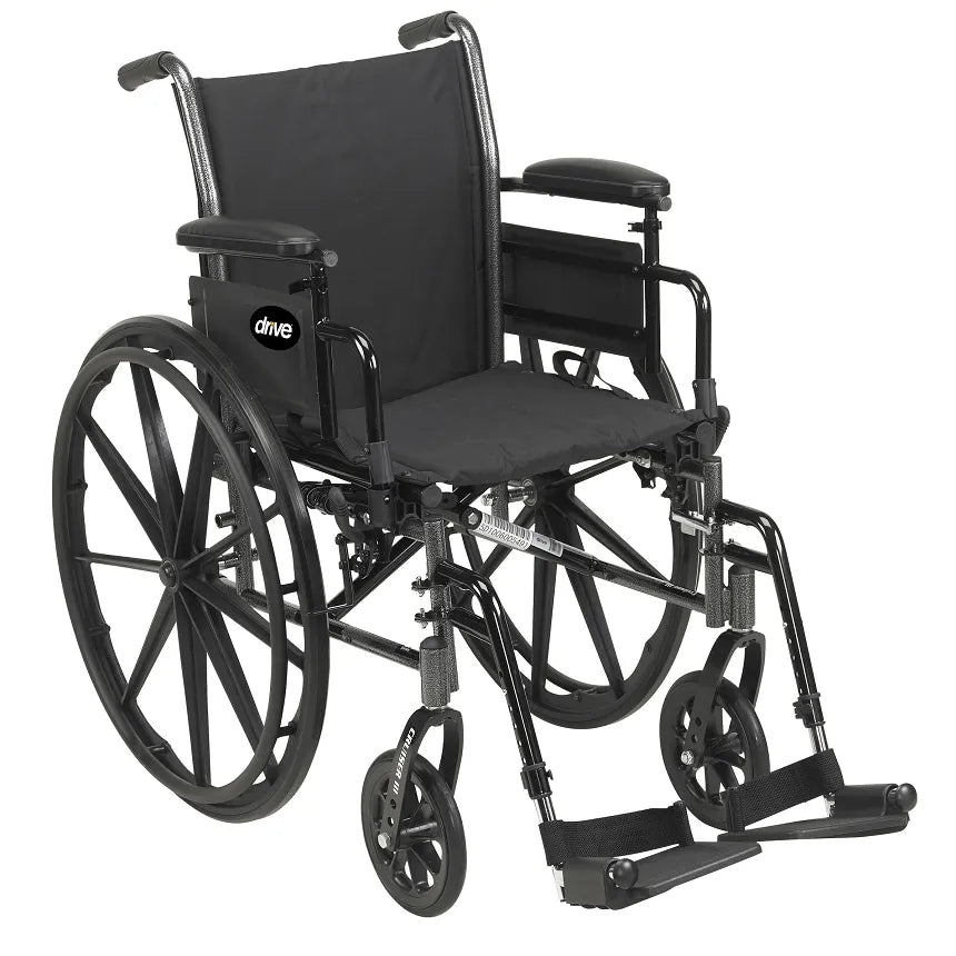 MCKESSON LIGHTWIEGHT CRUISER III WHEELCHAIR #146-K318ADDA-SF