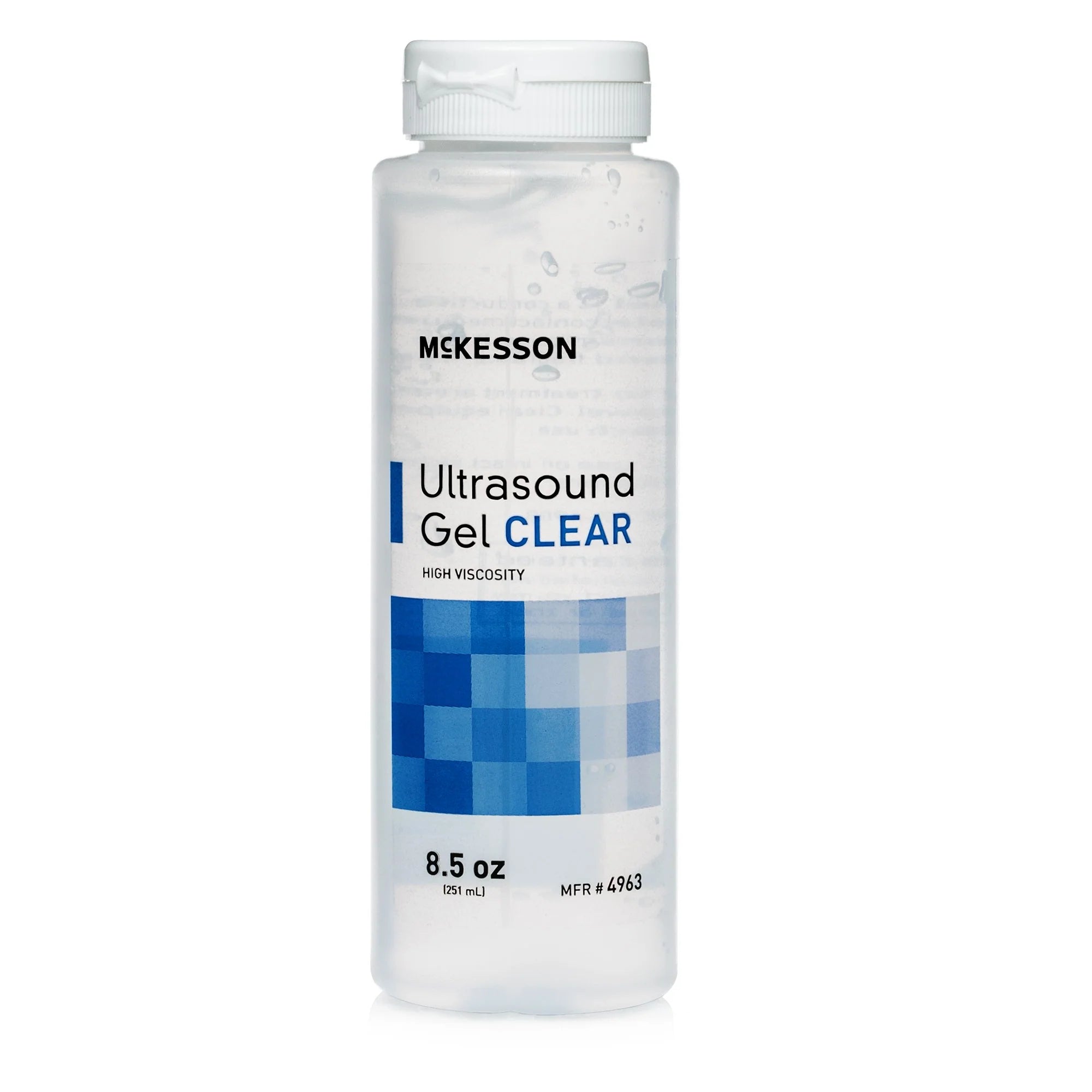 MCKESSON ULTRASOUND GEL CLEAR 8.5 OZ. #4963