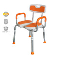 NOKA PADDED SHOWER CHAIR WITH CUT-OUT SEAT #1012