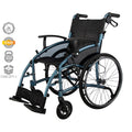 NOKA AXERA LIGHTWEIGHT WHEELCHAIR WITH QUICK RELEASE WHEELS # Q5017BL