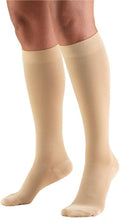 TRUFORM COMPRESSION STOCKINGS KNEE HIGH CLOSED TOE 15-20 MMHG X-LARGE BEIGE #8875BG-XL
