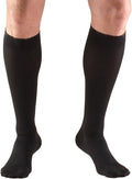 TRUFORM COMPRESSION STOCKINGS KNEE HIGH CLOSED TOE 15-20 MMHG X-LARGE BLACK #8875BL-XL