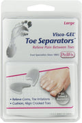 PEDIFIX VISCO-GEL TOE SEPARATORS LARGE #P31-L