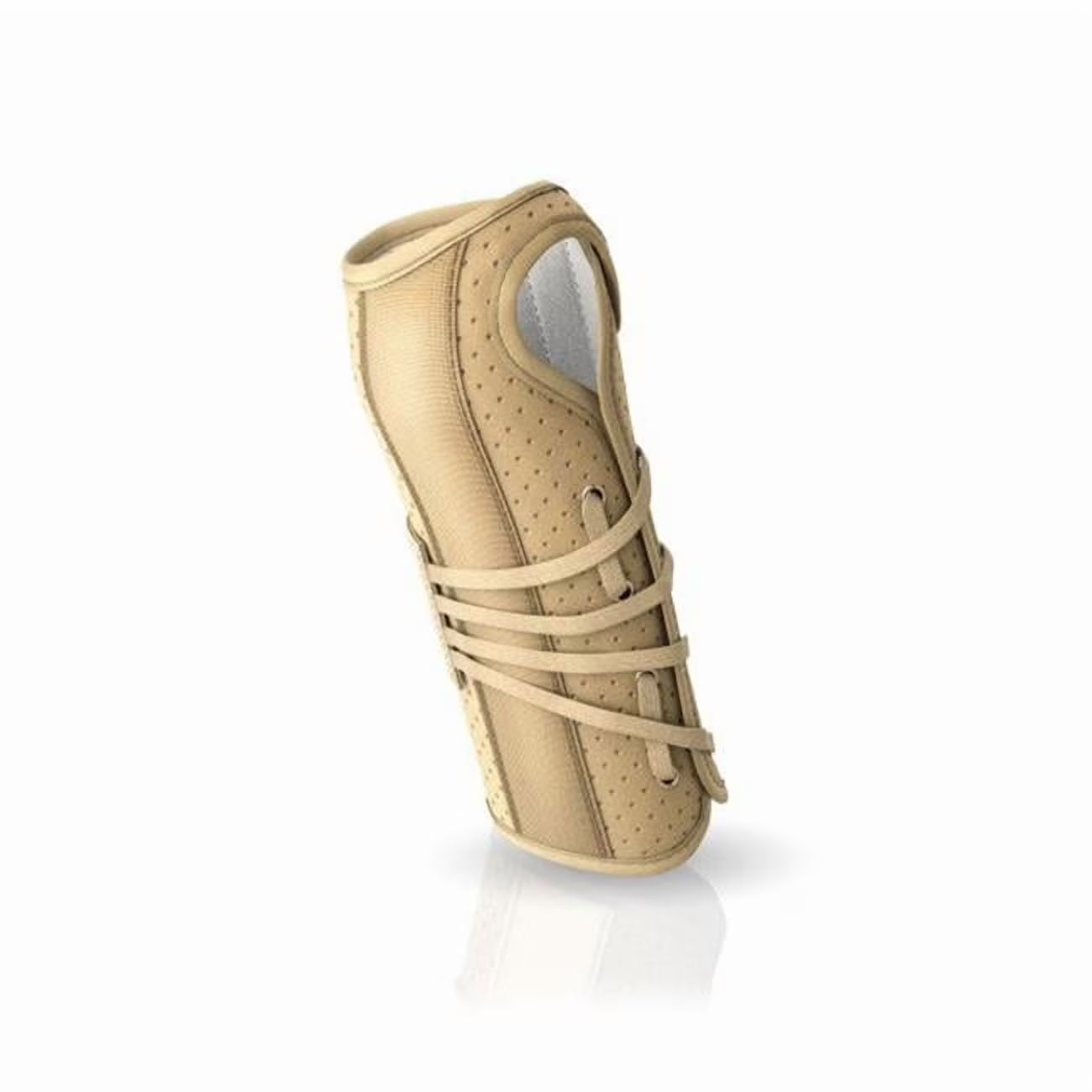 ACTIMOVE WRIST BRACE SUEDE FINISH LACE-CLOSURE LARGE LEFT BEIGE #75716-78