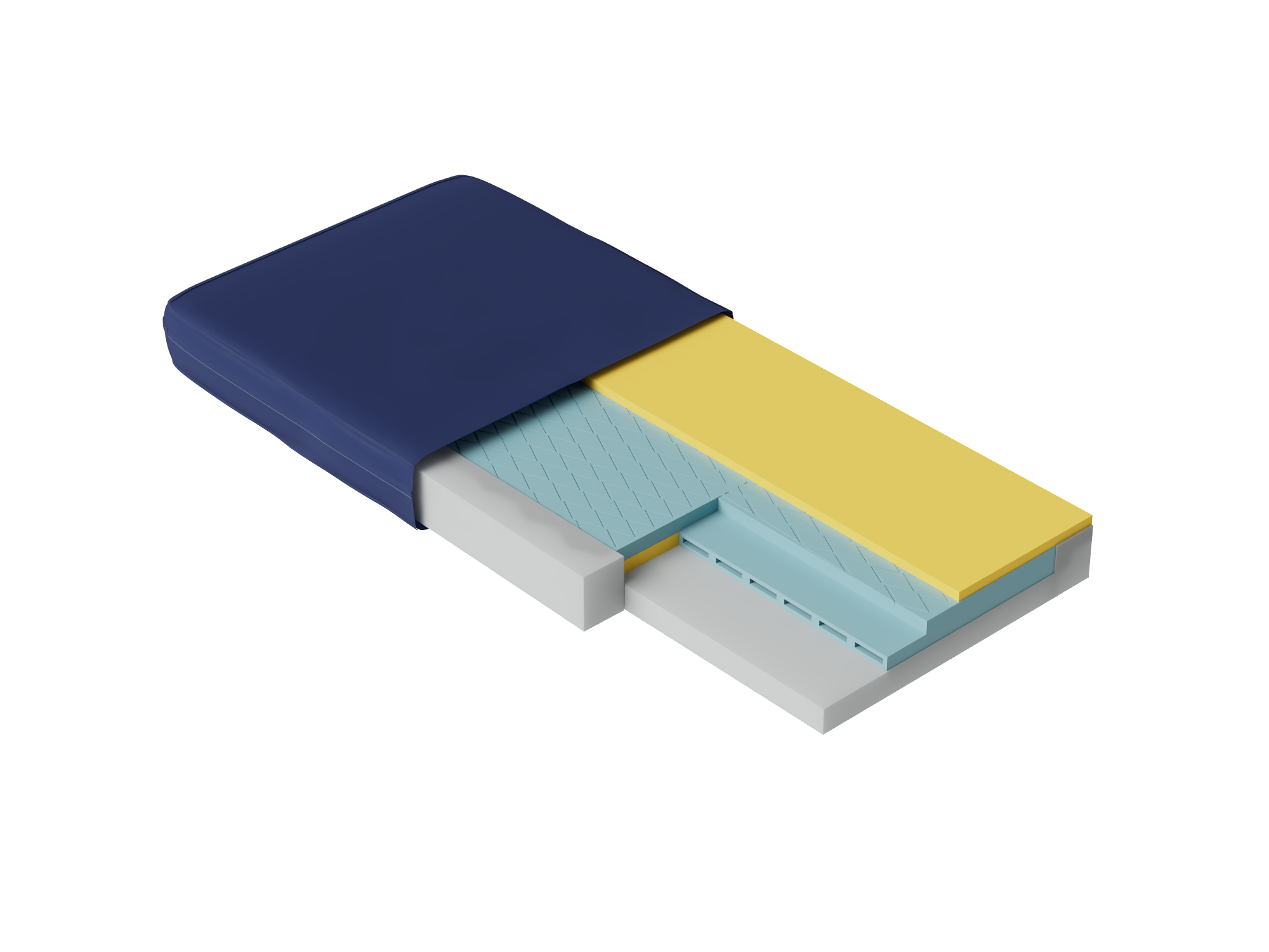 COSTCARE ADVANTAGE 10 GEL INFUSED PRESSURE REDISTRIBUTION FOAM MATTRESS