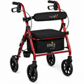 STAR 8 WB ROLLATOR RED #4258RD