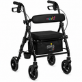 NOVA STAR 6 WB ROLLATOR BLACK #4256BK