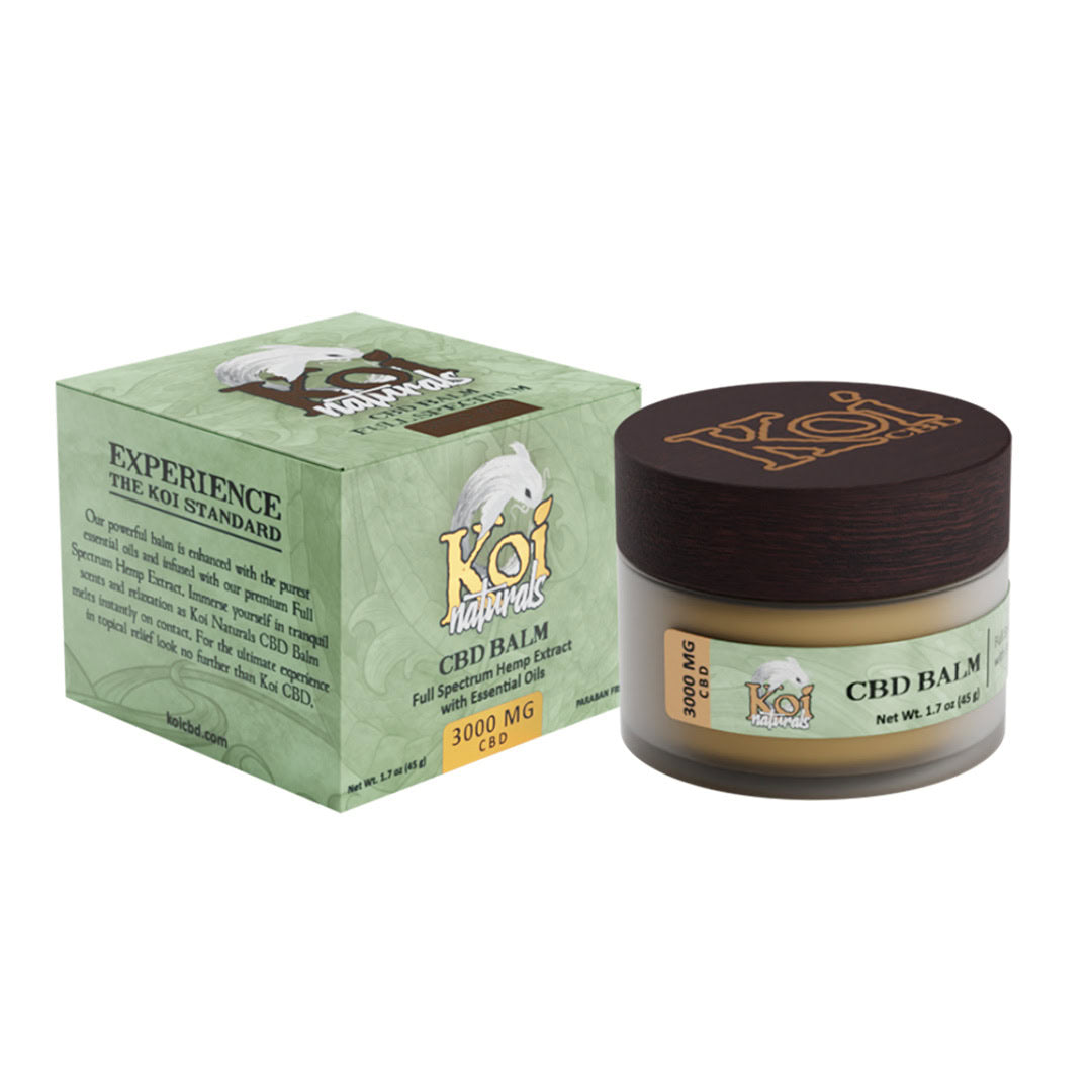 KOI NATURALS CBD BALM 3000 MG
