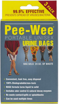 PEEWEE URINE COLLECTION BAGS