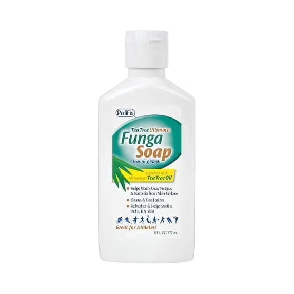 PEDIFIX TEA TREE ULTIMATES FUNGA SOAP 6 FL. OZ. #P3071