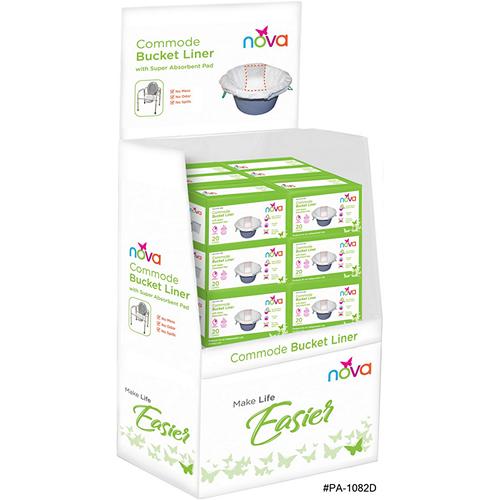 COMMODE BUCKET LINERS