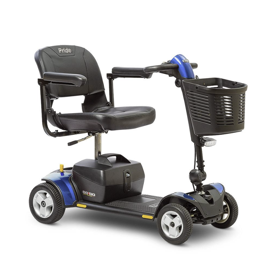 GO-GO ELITE TRAVELLER® PLUS-4 WHEEL - BLUE
