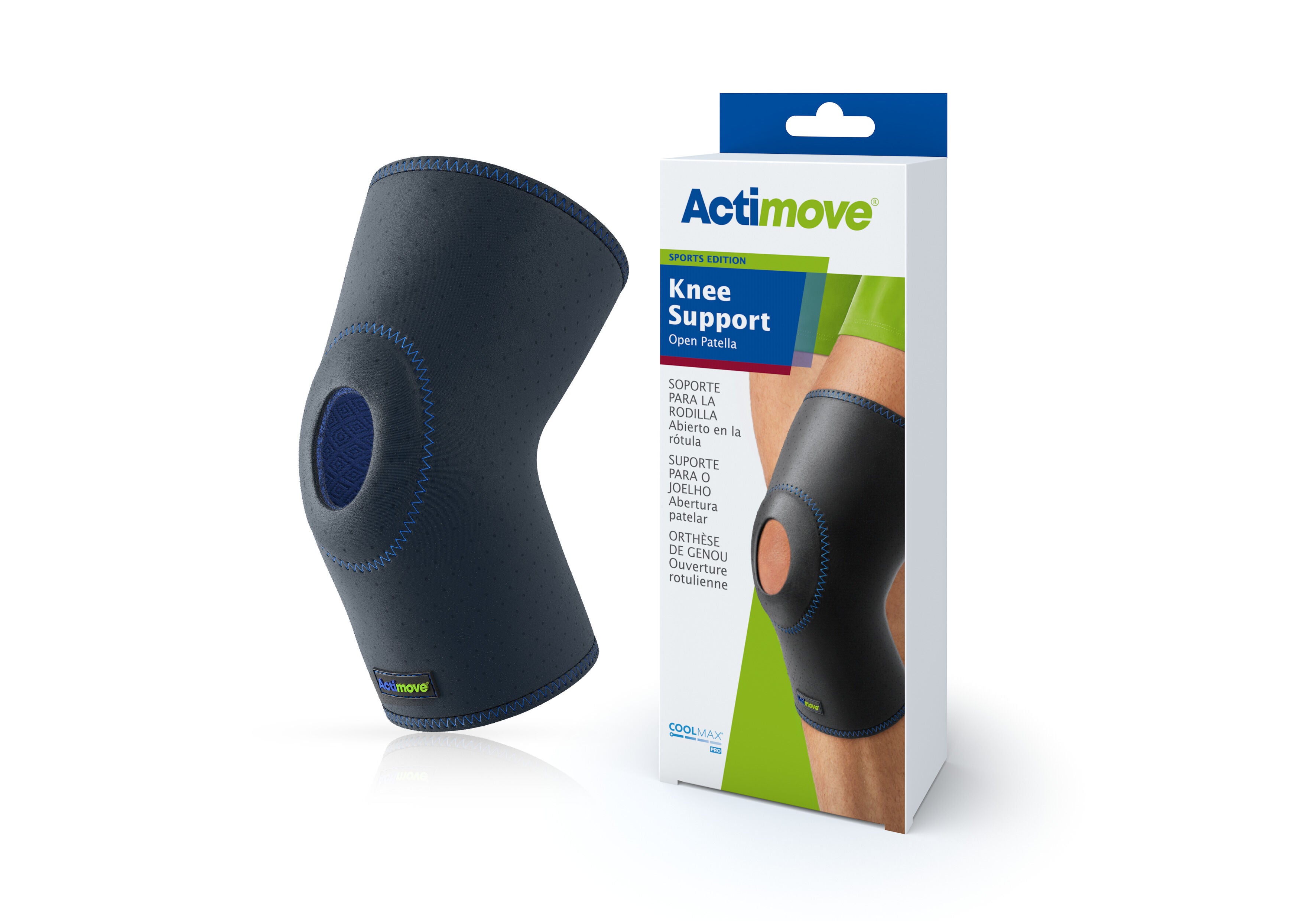 ACTIMOVE KNEE SUPPORT SMALL NAVY #75585-13