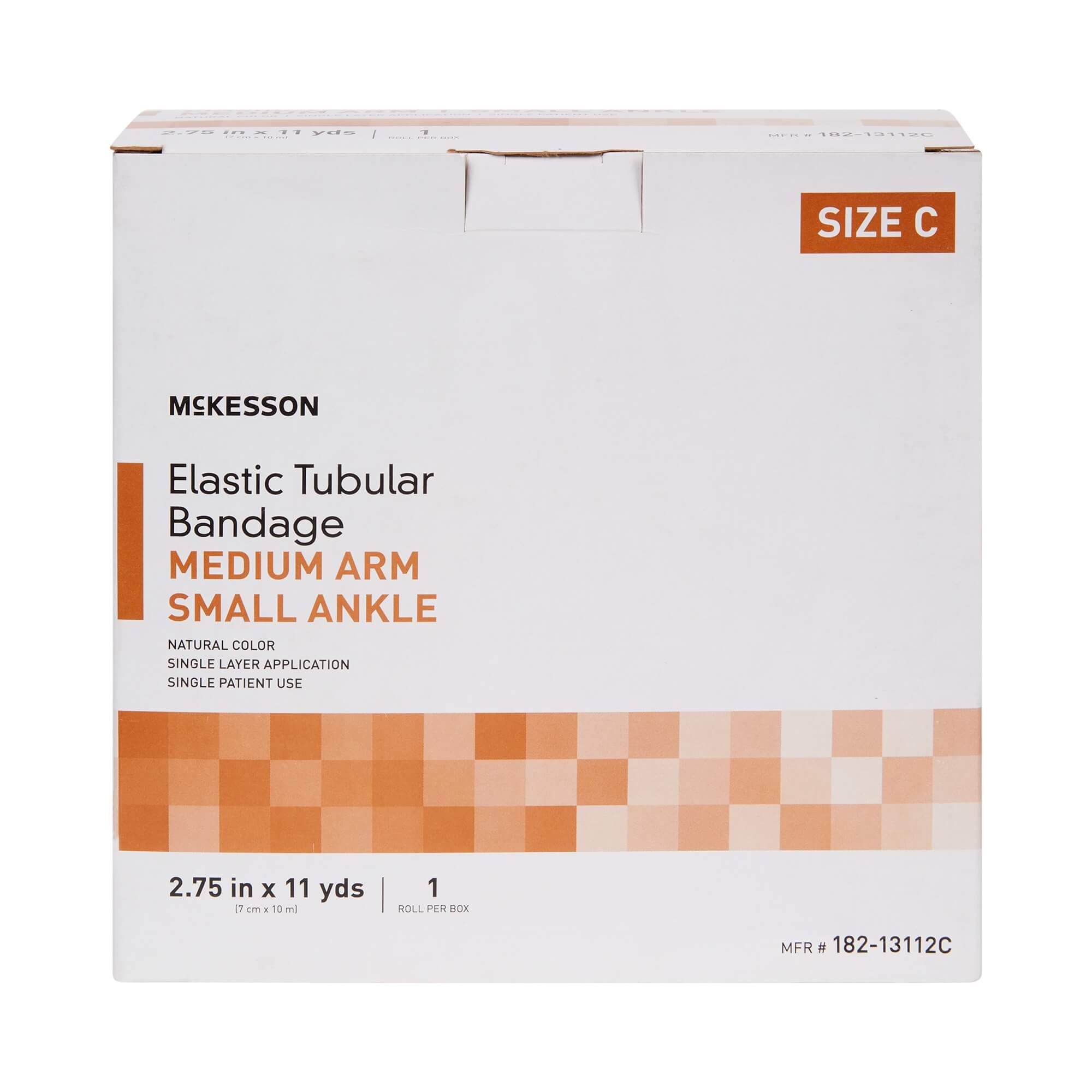 MCKESSON ELASTIC TUBULAR BANDAGE (SIZE C)