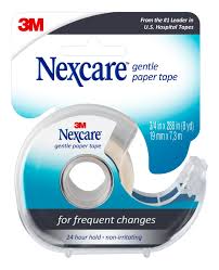 NEXCARE GENTLE PAPER TAPE 3/4" X 288" 24 HOUR HOLD NON-IRRITATING