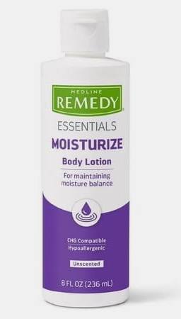 MEDLINE REMEDY ESSENTIALS MOISTURIZER BODY LOTION #MSC092MBL08