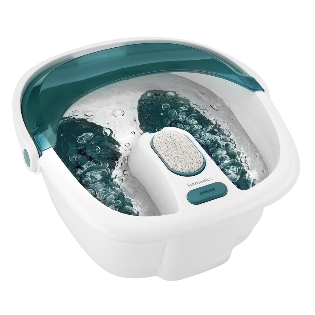 Foot Bath with Heat Boost HoMedics® Bubble Bliss Elite Blue / White Plastic