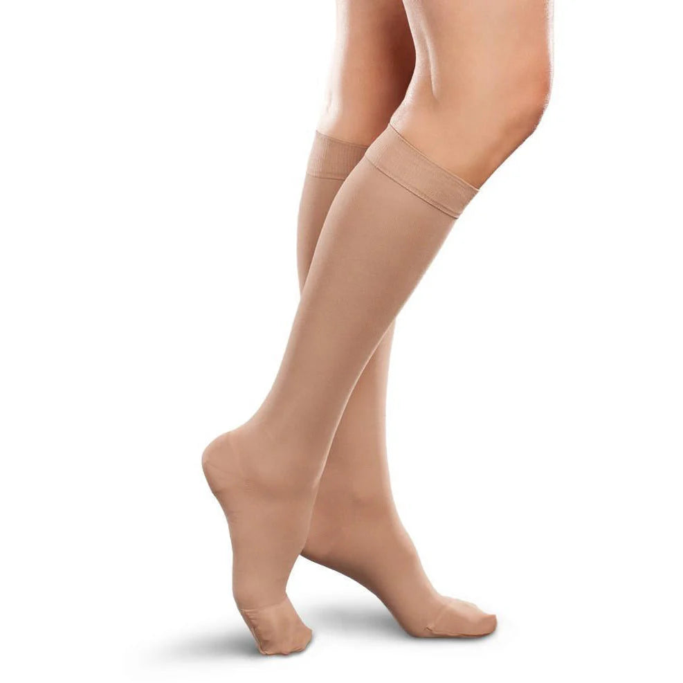 THERAFIRM 15-20 MMHG SMALL KNEE HIGH NATURAL #68193