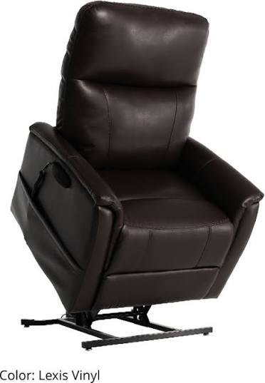 PRIDE MOBILITY LIFT CHAIR UPCHARGES (LEXIS VINYL)