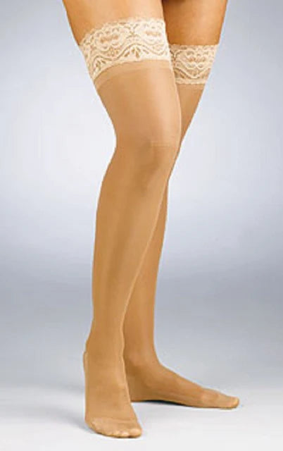 ACTIVA SHEER THERAPY 15-20 MMHG THIGH HIGH A NUDE #H2201