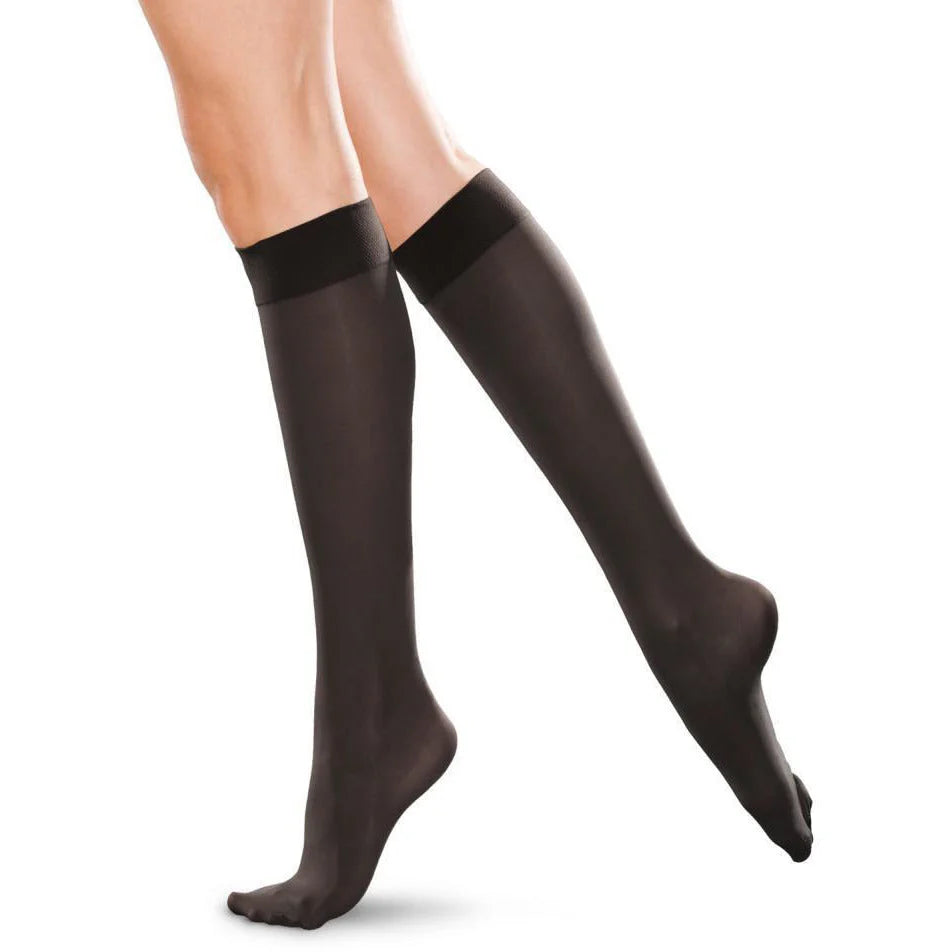 THERAFIRM 20-30MMHG SMALL BLACK KNEE HIGH #68331