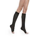 EASE 15-20 MMHG SMALL SHORT OPEN TOE BLACK #51015