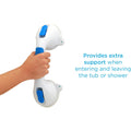 NOVA SUCTION CUP BALANCE ASSIST BAR #8212-R