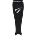 THERAFIRM CORE SPORT COMPRESSION LEG SLEEVE 15-20 MMHG LARGE BLACK #67732