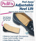 PEDIFIX PEEL-AWAY ADJUSTABLE HEEL LIFT LARGE #P6582-L