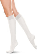 THERAFIRM LIGHT 10-15 MMHG KNEE HIGH SMALL WHITE #33017