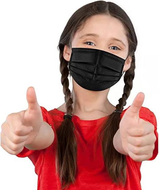 KIDS 3 PLY DISPOSABLE PROTECTIVE MASK 50PCS
