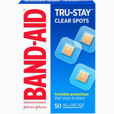 BAND-AID TRU-STAY CLEAR SPOTS 50 PACK