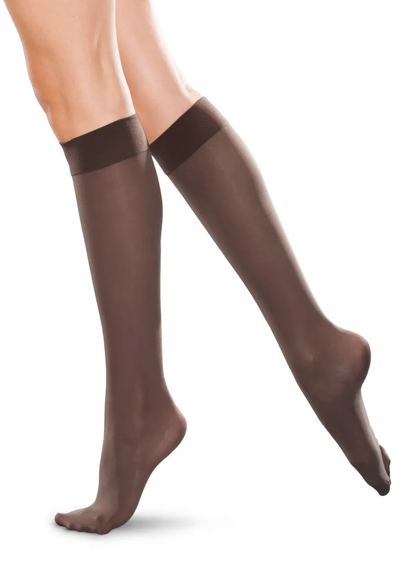 THERAFIRM 15-20 MMHG SMALL KNEE HIGH COCOA #69205
