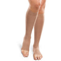 EASE 20-30 MMHG LARGE SHORT OPEN TOE SAND #50630